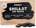 Pure Himalayan Shilajit Dry Drops, 100% Pure Natural Shilajit, Grade A, Max Potency 85+ Clean Trace Minerals & Fulvic Acid for Energy, Metabolism & Immune Support Supplement for Men & Women (120 tabs)