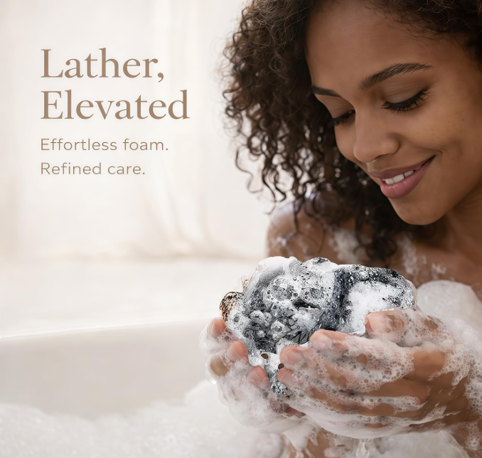 Authentic African Net Sponge , 3 Pieces African Exfoliating Net Sponge Body Back Scrubber Exfoliating Washcloth for Shower Bath for All Types Skin